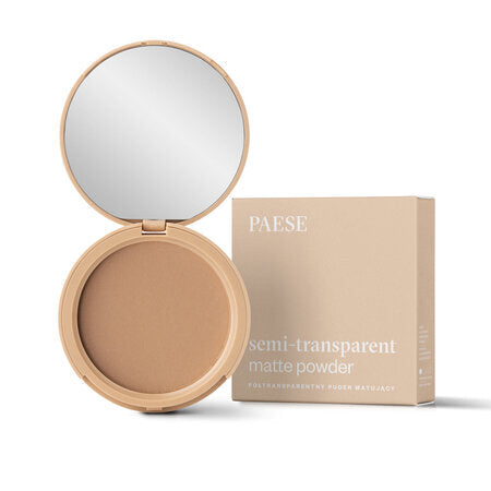 Paese Semi-Transparent Półtransparentny Puder Matujący Nr 6A Tanned - The Straight From Nature