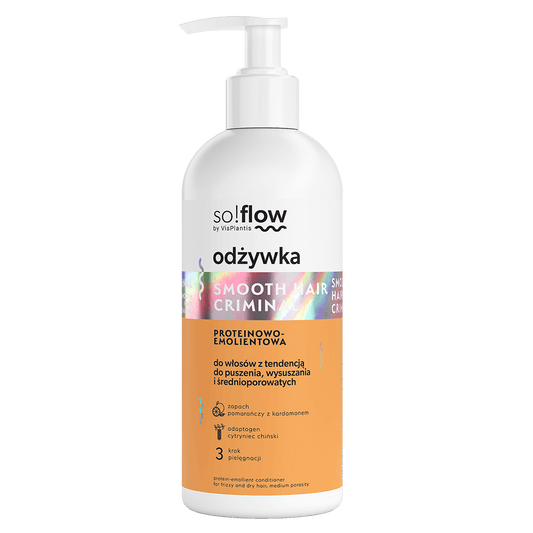 So!Flow - Odżywka Proteinowo-Emolientowa do Włosów z Tendencją do Puszenia - 300ml