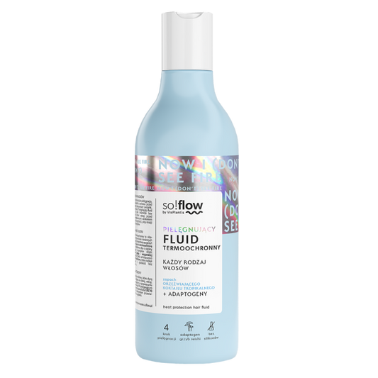 So!Flow - Pielęgnujący Fluid Termoochronny dla każdego Rodzaju Włosów - 150ml