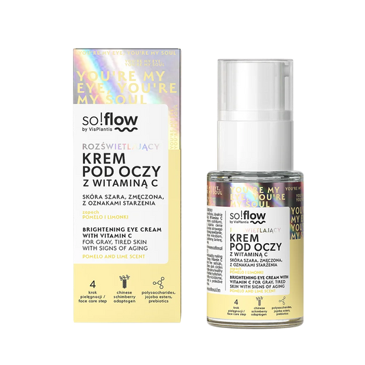 So!Flow - Rozświetlający Krem pod Oczy z Witaminą C - 15ml