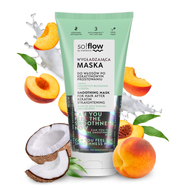 0e293fb6ad799129fdSo!flow Wygładzająca Maska po keratynowym prostowaniu – gładkość, blask i regeneracja włosów. 