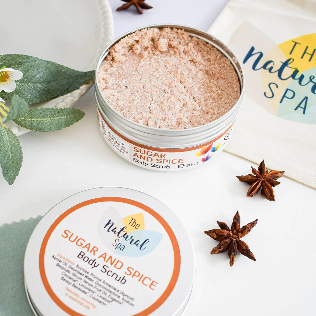 The Natural Spa Company Peeling do Ciała Sugar and Spice - The Straight From Nature