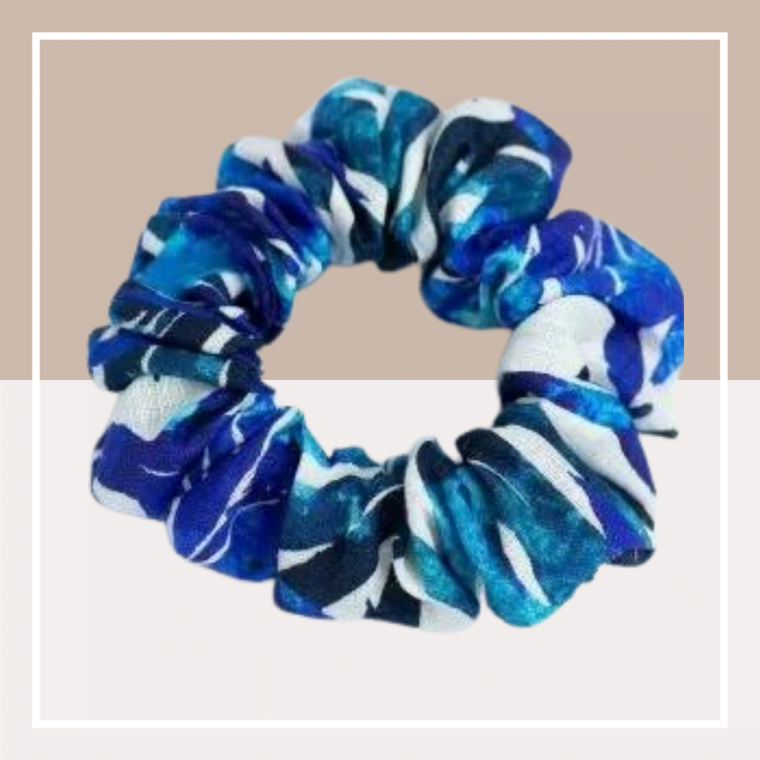 The Straight From NatureLe Lunette - Scrunchie - Blue